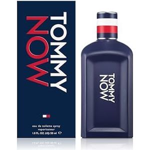 Tommy Hilfiger - TOMMY NOW Eau de Toilette 30 ml – parfum voor heren – houtachtige en kruidige geur – citrusnoten – blauwe glazen fles