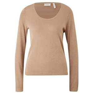 s.Oliver BLACK LABEL 2140383 Damestrui met glittergaren, Beige 84 x 1