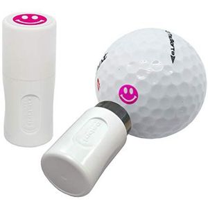 Asbri Golf Smiley roze bal stempel