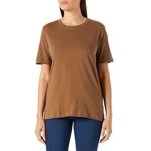 Minus Cathy Gots T-shirt voor dames, donkerteck 737