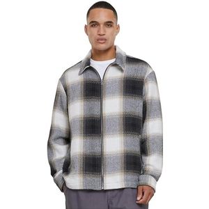 Urban Classics Veste zippée pour homme, Sable mouillé/noir, L