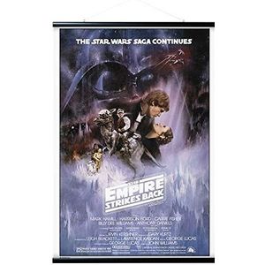 Erik PACK0184 Poster en bevestigingsset, Star Wars Classic L'Empire Contre Attaque – Episode V, 61 x 91,5 cm