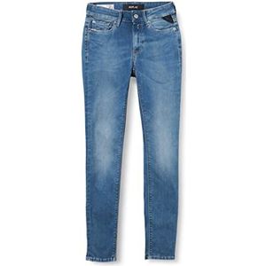 Replay Luzien Jeans voor dames, 0093 middenblauw