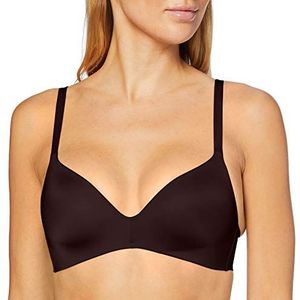 DIM Dames Beha zonder beugels SOUTIEN-GORGE SANS ARMATURE INVISIFIFREE, kostbaar bruin, 85B