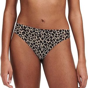 Chantelle Softstretch, string, onzichtbare dameslingerie, eenheidsmaat van 34 tot 42 (Fr), luipaard nude, één maat, Naakt luipaard