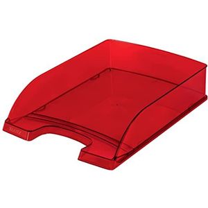 Leitz 52260028 brievenmand, A4, polystyrol, 5 stuks, rood