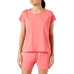 Only Onpclarisa Ls Train Tee Noos T-Shirt Activewear Femme, Corail Sun Kissed, XS