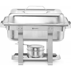 Hendi Chafing Dish - RVS Warmhoudschaal - Au Bain Main Marie Buffetwarmer - GN 1/2 - 4,5 Liter