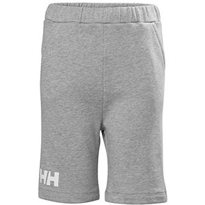 Helly Hansen Jr HH Logo Shorts Cargo, grijs gemêleerd 949, 128 unisex kinderen