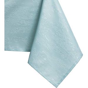 AmeliaHome Tafelkleed, lotus-effect, waterafstotend, polyester, Vesta, blauw, 40 x 40 cm