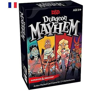 Dungeons & Dragons Dungeon Mayhem Francais - Kaartspel voor 2-4 spelers vanaf 8 jaar