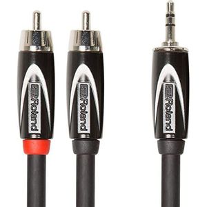 Roland RCC-10-352RV2 kabel 3 m jack 3,5 mm naar 2 cinch