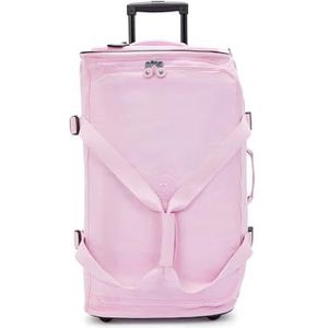 Kipling Teagan M, Medium Soft Case 2 Wheels Bagage, Bloeiend roze, Teagan M