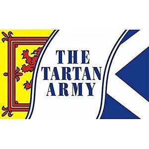 AZ FLAG Leger vlag, Tartan d'Schotland, 90 x 60 cm, vlag Tartan Army, 60 x 90 cm