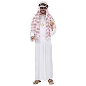 Widmann - Arabisch sjeik kostuum, tuniek, oosters, sultan, carnavalskostuums, carnaval