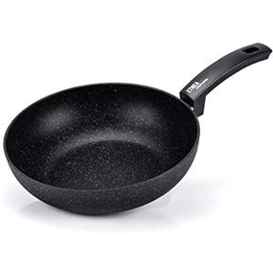 Moneta Etnea Evolution Wok 1 m 28 cm, également pour induction, 100% fabriqué en Italie