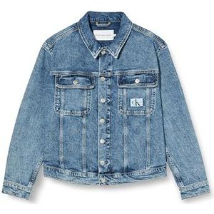 Calvin Klein Jeans Regular 90's Denim Jacket Plus Jeansjassen voor dames, Blauw