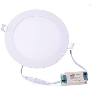 Jandei - Downlight LED extra plat rond verlichting 12 W (neutraal wit 4200 K)