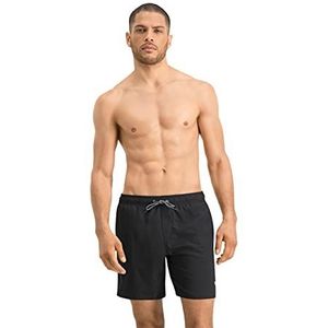 PUMA PUMA Mittellange Herren Badehose – Sichtbarer Kordelzug heren zwembroek, Schwarz, S