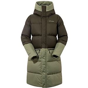 Berghaus Lange gewatteerde jas met reflecterende technologie voor dames, oliegroen/depths/oliegroen, XL