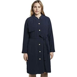 TOM TAILOR MY TRUE ME Dames trenchcoat, 10360 - Real Navy Blue.