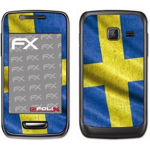 atFoliX designfolie voor Samsung Wave Y S5380 Zweedse vlag