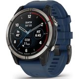 Garmin Quatix® 7 - Sapphire Edition met AMOLED-display 010-02582-61, donkerblauw