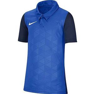 Nike Y Nk Trophy Iv JSY S T-shirt voor jongens, koningsblauw/marineblauw/wit