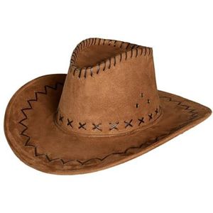 Boland 01268 - cowboyhoed voor volwassenen, westernkostuum, carnaval, sheriff, gaucho, cowgirl, Halloween, carnaval, JGA