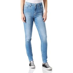Calvin Klein Jeans High Rise Skinny damesbroek, denim, medium, 24 W / 32 L, denim medium