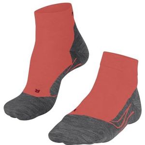 FALKE GO2 Short W Sso coton anti-ampoule 1 paire, Chaussettes de golf Femme, Orange Coral 8017, 35-36