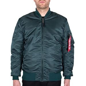 ALPHA INDUSTRIES Herenjas, groen/blauw, M, Groen/Blauw