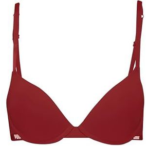 PUMA 604051001 Push-up beha voor dames (1 stuk), Bordeaux, 85 A