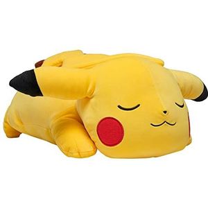 Pokémon 18 inch Pikachu knuffel (slaappluche), veelkleurig