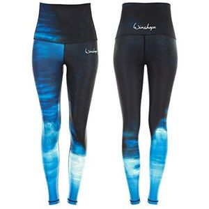 WINSHAPE Power Shape Functionele damesbroek, hoge taille, slanke leggings voor fitness, vrije tijd, sport, yoga, training, Blauw