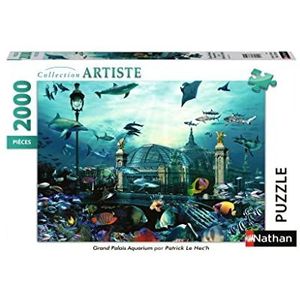 Nathan - 87874 - Klassieke puzzel - Groot Paleis Aquarium - 2000 stukjes