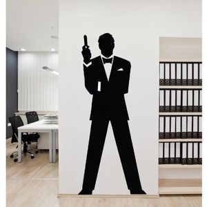 Adesiviamo Wall0000450 B L muursticker, PVC, 43 x 100 cm, zilverkleurig