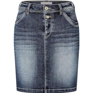 Timezone Denim rok rok, Blue Worn Out Wash, 25 dames, Blauw