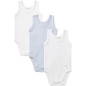 United Colors of Benetton Set van 3 bodys, wit, 74, Wit.