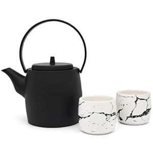 Bredemeijer - Theeset Kobe - Gietijzeren theepot 1.2L met twee kopjes