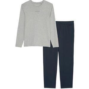 Marc O´Polo Mix&Match Pyjamaset voor heren, lang, Grijs/Blauw