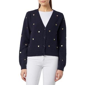 UCY Cardigan pour femme, bleu marine, XL-XXL