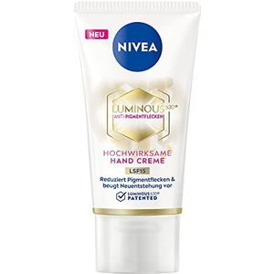 NIVEA Luminous 630 Handcrème SPF15 (50 ml) voedende crème vermindert pigmentvlekken en voorkomt de vorming van nieuwe pigmentvlekken handcrème