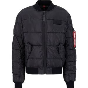 ALPHA INDUSTRIES Bomberjack voor heren, zwart.