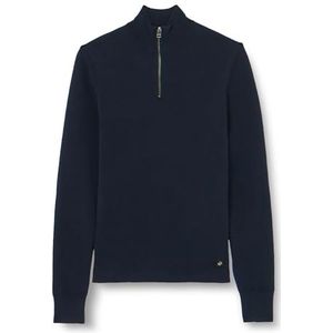 Dockers Sweatjack met 1/4 ritssluiting, Navy Blazer