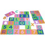 Puzzelmat 36-delig (letters en cijfers) - Playshoes