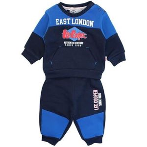 Jogging Bébé Lee Cooper, Vêtement Confortable et Stylé, Design Pratique pour les Enfants, Marine, 24 Mois