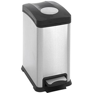 EKO Rejoice Prullenbak - 12 l - Mat RVS