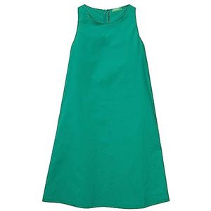 United Colors of Benetton Jurk 464kdv04x damesjurk (1 stuk), Glanzend groen 24b