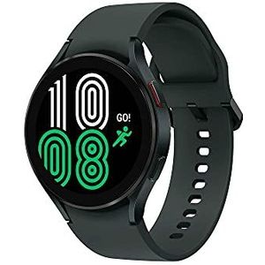 SAMSUNG Galaxy Watch4 44 mm Smartwatch, gezondheidsmonitor, fitnesstracker, lange levensduur, Bluetooth, groen (groen), 2021 [Franse versie]